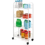 Metaltex Belo mobilno stojalo s 4 policami Pisa | Shoptok.si
