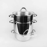 Posuda za kuhanje na paru s tavom Feel Maestro MR-1030 Metal Silikon Nehrđajući Čelik Ø 26 cm 8 L 4 5 L | shoptok.hr