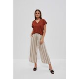 Marisse Women's Trousers L-Sp-4016 Off White Cene