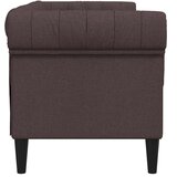  Dvosjed Chesterfield tamnosmeđi od tkanine | Eponuda.com