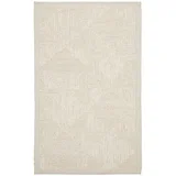 Kave Home Kremno bela ročno tkana preproga iz jute 160x230 cm Sicali –