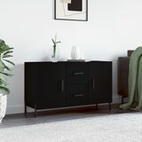 vidaXL Komoda crna 100 x 36 x 60 cm od konstruiranog drva Cijene