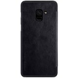 Nillkin Maska za Samsung A8 Plus/ A730 (2018) crna na preklop Qin | ePonuda.com