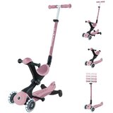 Globber romobil GO UP deluxe 360° sklopivi, svjetleći kotači ružičasta | shoptok.hr