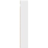  Kupaonski zidni ormarić s policom Bijeli 20 x 10 x 60,5 cm | shoptok.hr