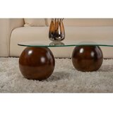 Hanah home sto za kafu Sphere Walnut Transparent | ePonuda.com