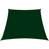 The Living Store Senčno jadro oksford blago trapez 2/4x3 m temno zeleno - Senčno Jadro, (21750551) | Shoptok.si