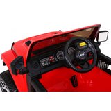  Licencirani auto na akumulator Jeep Wrangler Rubicon 4x4 - crveni | shoptok.hr