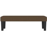  Klupa tamnosmeđi 100x30x30 cm od tkanine | shoptok.hr