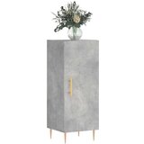  Komoda siva boja betona 34 5x34x90 cm od konstruiranog drva | shoptok.hr