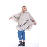 Wool Art Pončo Olga sivi 21WPO01 sivi | Eponuda.com