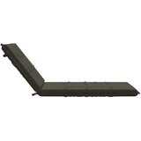  Jastučić za ležaljku GEMERT 100% poliester Antracit - Antracit 190 x 70 x 9 cm Melange | shoptok.hr