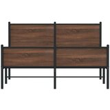 vidaXL Metalni okvir kreveta s uzglavljem i podnožjem 140 x 200 cm | shoptok.hr