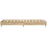  Krevetna konstrukcija Hrast sonoma 80 x 200 cm | Shoptok.si