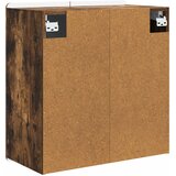  Ormar za montažu na zid Dimljeni hrast 59 x 31 x 64 cm | Shoptok.si