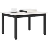  Kava Stol Bijelo 60 x 50 x 36 cm Čvrsto borovo drvo | shoptok.hr
