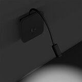  LED fleksibilna zidna lampica BASE LED/8W+LED/2W/230V crna/srebrna | Eponuda.com