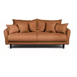 Bonami Selection Smeđa sklopiva sofa 215 cm Bjork –