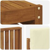  Set vanjskih sofa 9 kom. Prirodna i krem | shoptok.hr