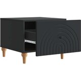  Klubska miza s predalom Črna 49 x 50 x 40 cm Inženirski les, (5000295508) | Shoptok.si