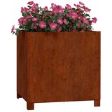  Sadilica s nogama boja hrđe 50 x 50 x 50 cm od čelika COR-TEN | Eponuda.com