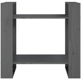 Ormarić za knjige / pregrada sivi 60x35x57 cm od borovine | shoptok.hr