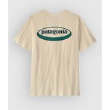 Patagonia 95 Oval Logo T-shirt undyed natural | Shoptok.si
