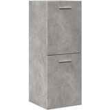 vidaXL Kupaonski viseći ormarić beton sivi 30x30x80 cm | shoptok.hr