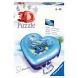 Ravensburger 3D puzzle (slagalice) - Kutija u obliku srca sa delfinima Cene