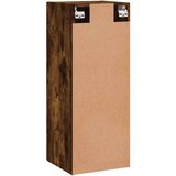 vidaXL Stenska omarica dimljeni hrast 34,5x34x90 cm | Shoptok.si