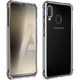 AVIZAR samsung galaxy A20e premium 360° protection pack: mehka torbica iz ukrivljenega kaljenega stekla, odporna proti udarcem - prozorna, (20626495) | Shoptok.si