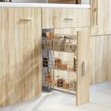  Izvlačna žičana košara srebrna 47 x 15 5 x 55 5 cm | shoptok.hr