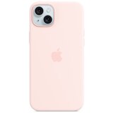 Apple silikonski ovitek za iPhone 15 Plus z MagSafe - Svetlo roza (MT143ZM/A) | Shoptok.si