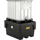 Cemo Prestrezna PE-kadica za cisterne IBC/KTC, za 1 x IBC/KTC, z opornim križem iz PE | Shoptok.si
