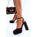 Boto Women's Sandals Glitter On a Heel black Rosel | shoptok.hr