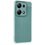  silikonska futrola imitacija koze NO4 za iphone 16 maslinasto zelena | ePonuda.com