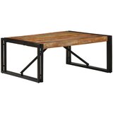 vidaXL Stolić za kavu višebojna 80x80x35 cm masivnog obnovljenog drva Cijene