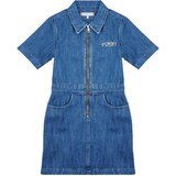 Tommy Hilfiger ZIP SS DRESS WASHED Plava | shoptok.hr