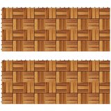 vidaXL 20-dijelni set pločica za trijem 30 x 30 cm bagrem Cijene