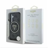 Guess IML 4G Glitter and Triangle Logo MagSafe Zadní Kryt pro Samsung Galaxy S25+ Black Ovitek za telefon Vijolična | Shoptok.si