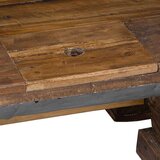 vidaXL Klubska miza Reciklirana naravna barva 90 x 50 x 35 cm les, (5000120537) | Shoptok.si