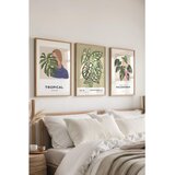 WALLXPERT Ç-300619 - 5070 Višenamenski set dekorativnih slika (3 komada) | Eponuda.com