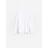 Reserved Slim fit bluza dugih rukava - bijela Cijene
