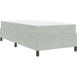  Krevetna konstrukcija Svijetlo siva 90 x 200 cm tkanina | shoptok.hr