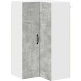 vidaXL Zidni kuhinjski ormarić Zidne Betonski sivi 57 x 57 x 100 cm | shoptok.hr