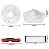 INORCO Ročne stranske krtače Mop blazinice Hepa Filter Združljiv za Xiaomi Dreame Bot W10 W10pro Sesalnik Dodatki Nadomestni deli, (21988392) | Shoptok.si