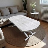 Hanah home Proširivi trpezarijski sto, Beli | Eponuda.com