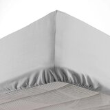 Douceur d intérieur Svijetlo siva plahta s gumom od mikrovlakana 90x190 cm Oscar – | shoptok.hr
