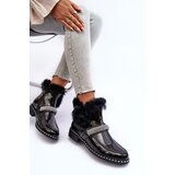 S. BARSKI Women's Flat Heel and Platform Ankle Boots Black Linestta | shoptok.hr