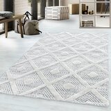 Lesnina-XXXL tkana preproga pisa 4707 grau 280/370 cm tkano siva | Shoptok.si